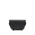 Black Fabric Shoulder Bag