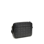 Black Fabric Shoulder Bag