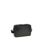 Black Fabric Shoulder Bag