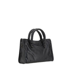 Black Calf Leather Bos Taurus Shoulder Bag