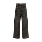 Black Cotton Jeans Denim