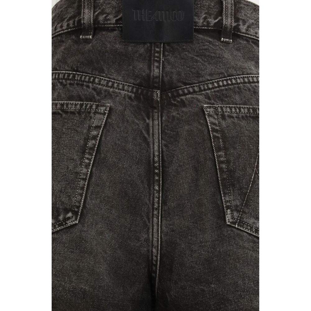 Black Cotton Jeans Denim