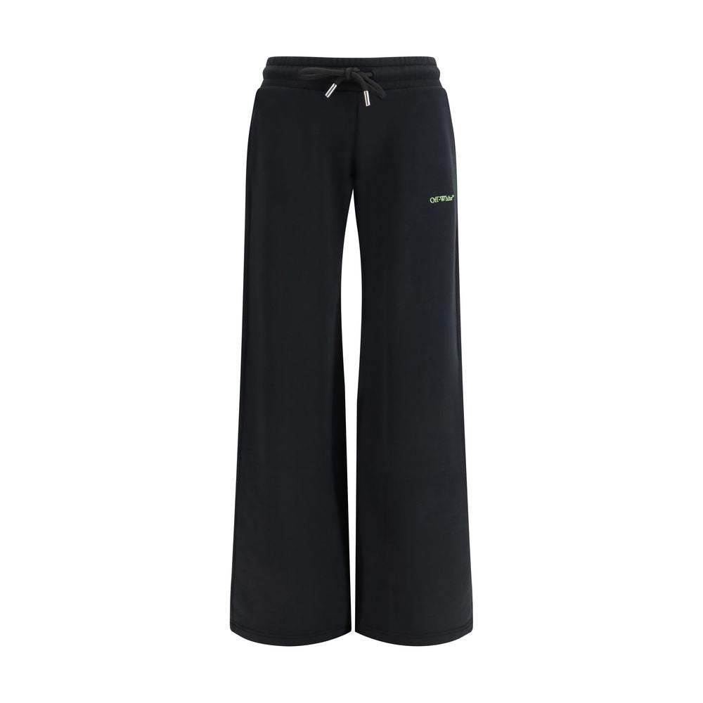 Black Cotton Casual Pants