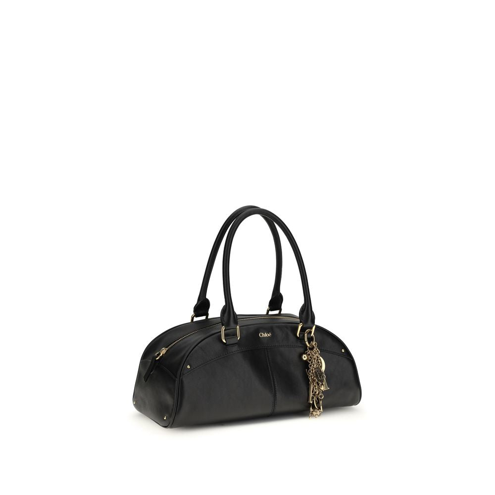 Black Calf Leather Bos Taurus Handbag