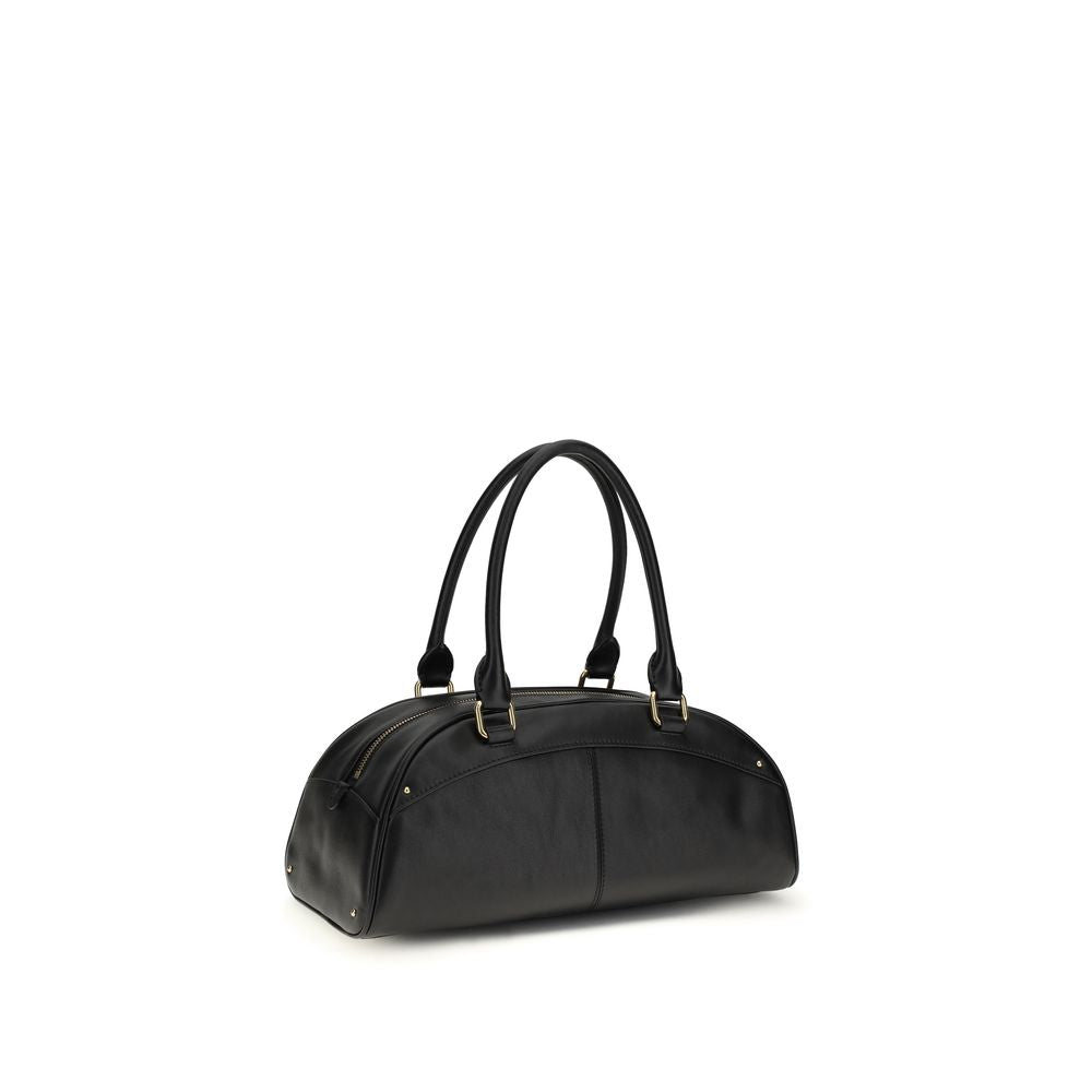 Black Calf Leather Bos Taurus Handbag