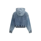 Blue Cotton Sweatshirt