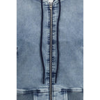 Blue Cotton Sweatshirt