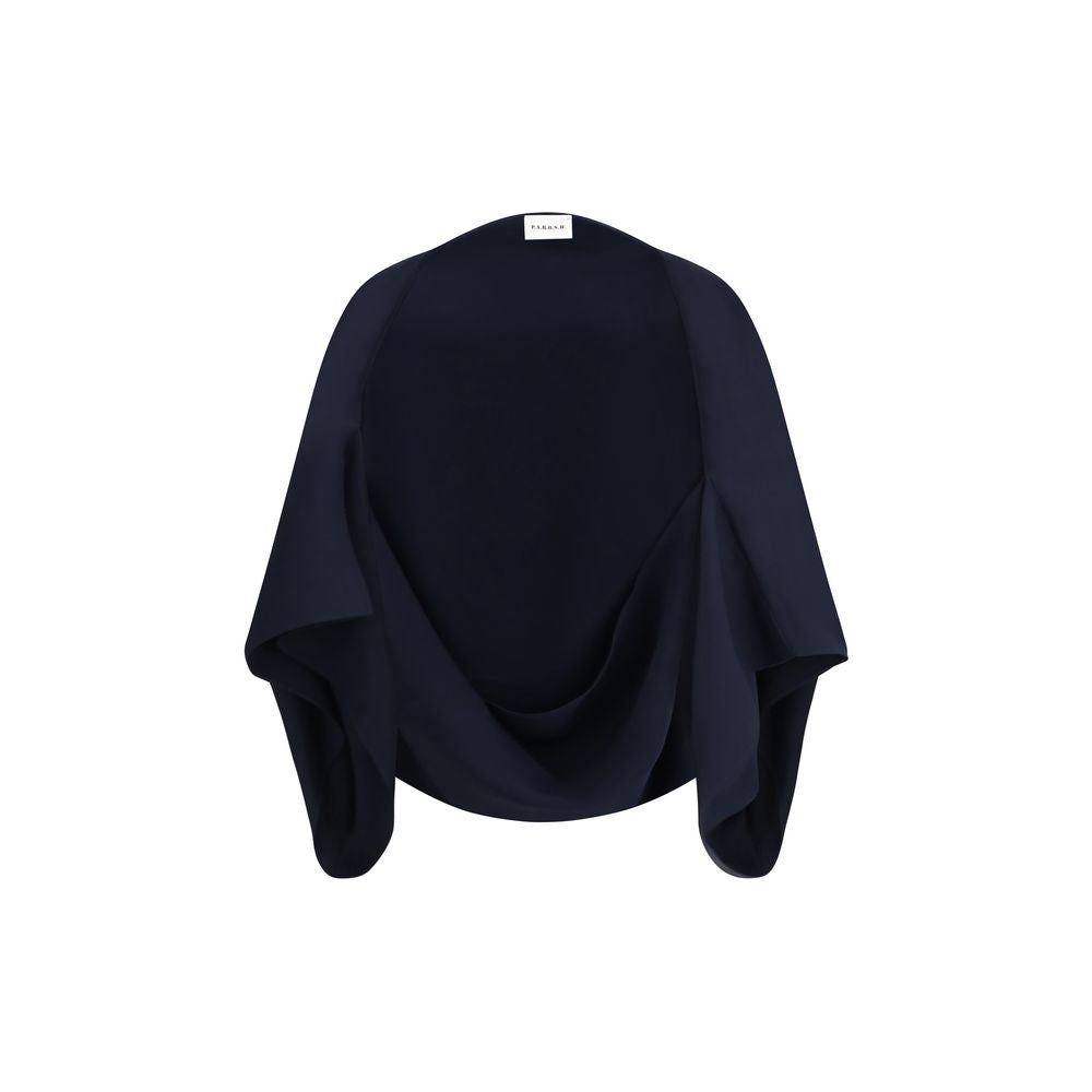 Blue Polyester Sweatshirt
