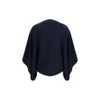 Blue Polyester Sweatshirt