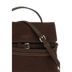 Brown Calf Leather Bos Taurus Handbag