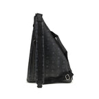 Black Fabric Shoulder Bag