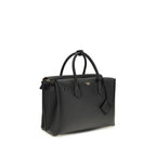 Black Calf Leather Bos Taurus Handbag