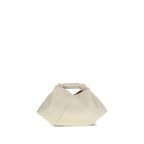 White Calf Leather Bos Taurus Handbag