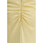Bicolor Polyester Long Dress