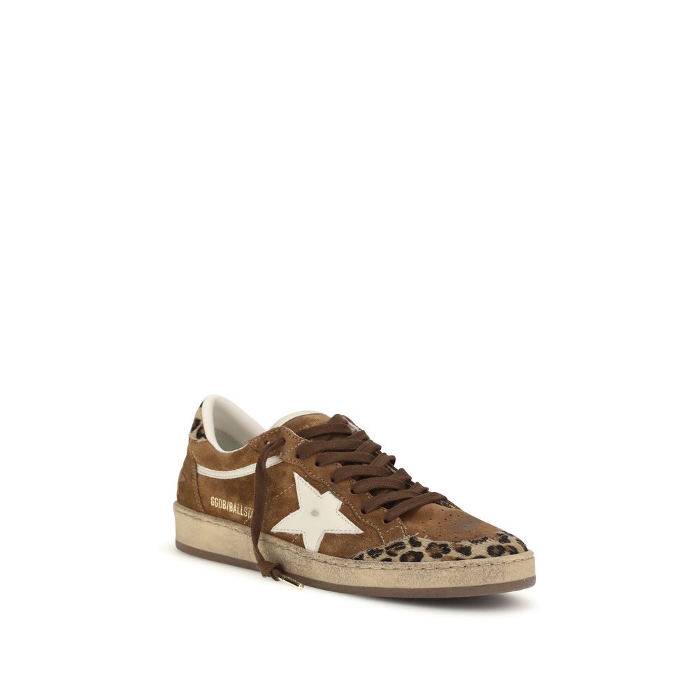 Brown Calf Leather Bos Taurus Low Top Sneakers