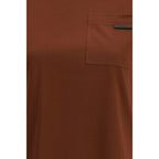 Brown Cotton T-Shirt