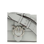 Gray Calf Leather Bos Taurus Shoulder Bag