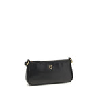 Black Calf Leather Bos Taurus Shoulder Bag