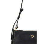 Black Calf Leather Bos Taurus Shoulder Bag