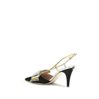 Multicolor Calf Leather Bos Taurus High Heel Pumps