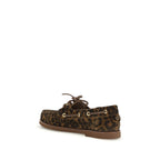 Multicolor Calf Leather Bos Taurus Slip-On Loafers