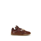 Bordeaux Calf Leather Bos Taurus Chunky Sneakers