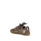 Brown Calf Leather Bos Taurus Chunky Sneakers