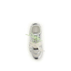 Silver Polyamide Athletic Sneakers