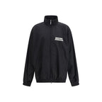 Black Cotton Shell Jacket