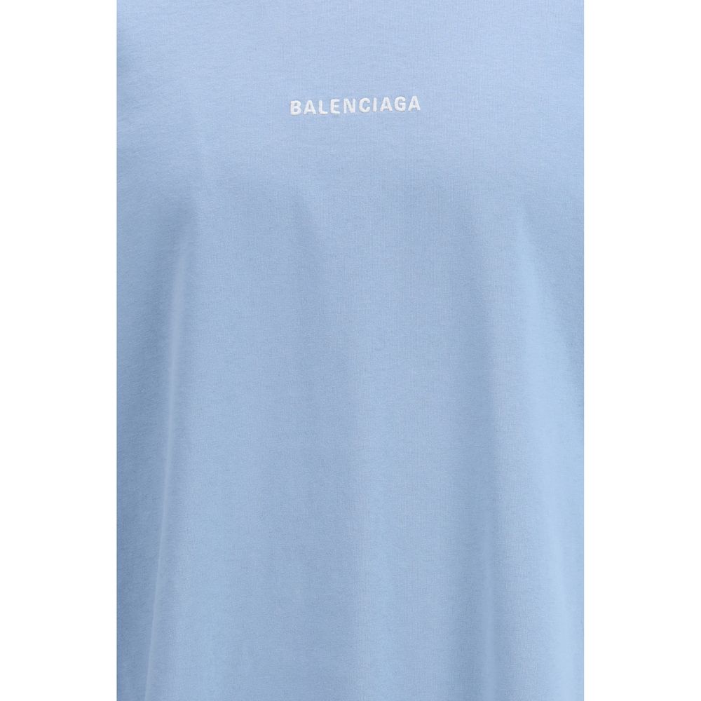 Blue Cotton T-Shirt