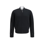Black Wool Cardigan