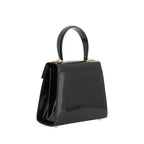 Black Calf Leather Bos Taurus Handbag