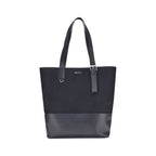 Black Fabric Shoulder Bag