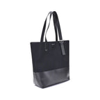 Black Fabric Shoulder Bag