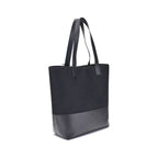 Black Fabric Shoulder Bag