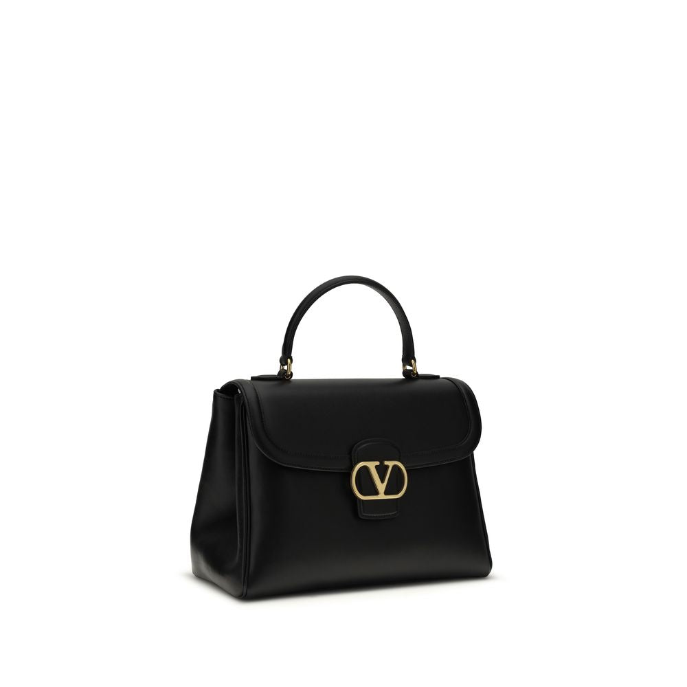 Black Calf Leather Bos Taurus Handbag