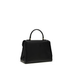Black Calf Leather Bos Taurus Handbag