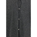 Black Viscose Cardigan