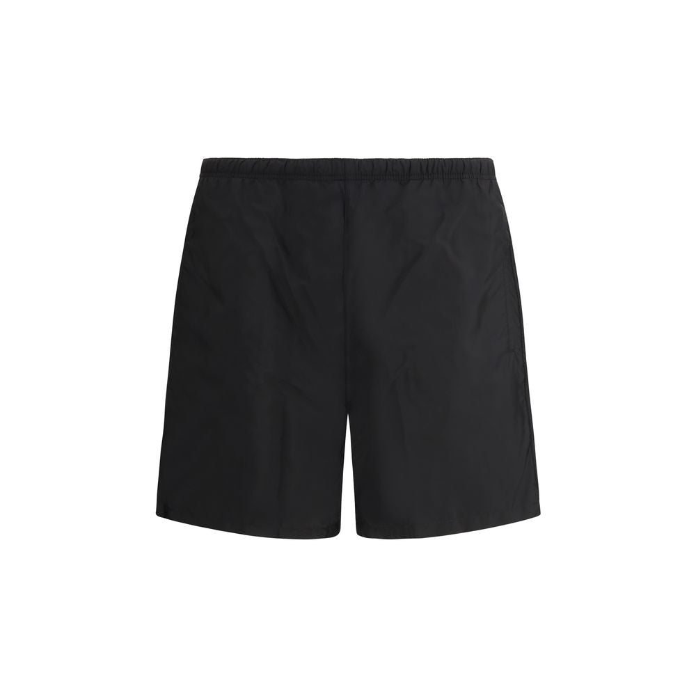 Black Recycled Polyamide Swim Shorts