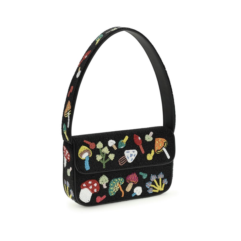 Multicolor Rayon Shoulder Bag