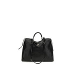 Black Calf Leather Bos Taurus Shoulder Bag