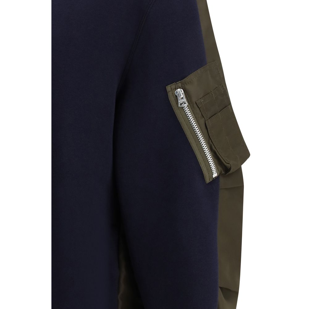 Blue Cotton Sweatshirt