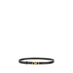 Brown Calf Leather Bos Taurus Thin Belt