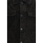 Black Calf Leather Bos Taurus Clothing