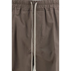 Brown Viscose Casual Pants