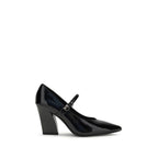 Black Calf Leather Bos Taurus High Heel Pumps