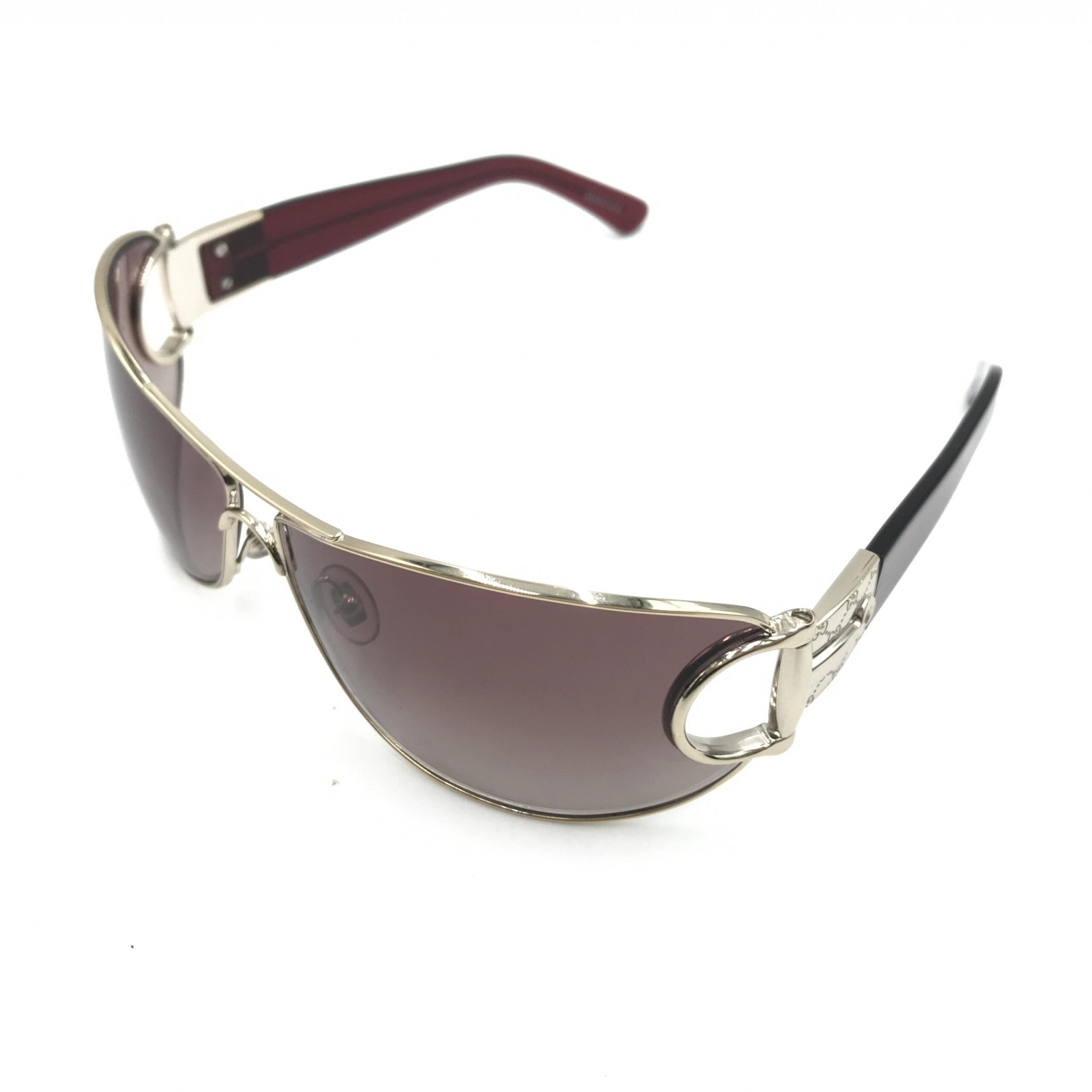 Aviator Horsebit Sunglasses With Tinted Lenses