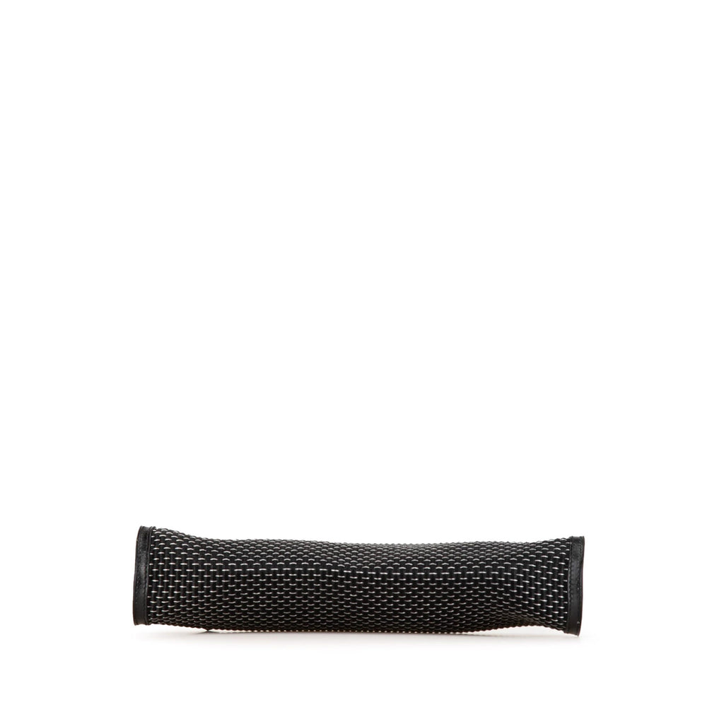 Black Woven Shoulder Bag