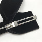 Black Velvet Bow Hair Accessory