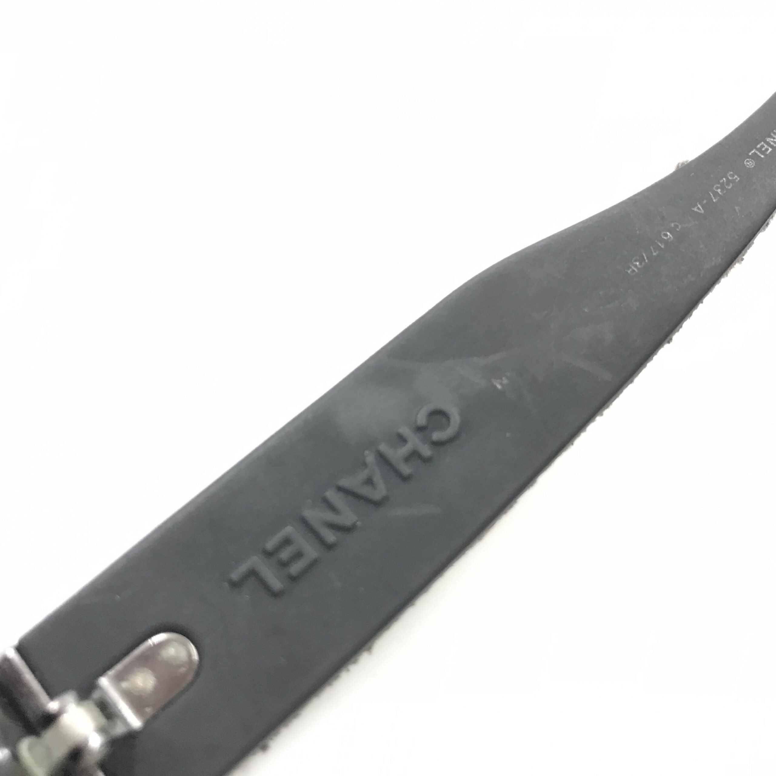 Brown Frame With Tweed Accents Sunglasses